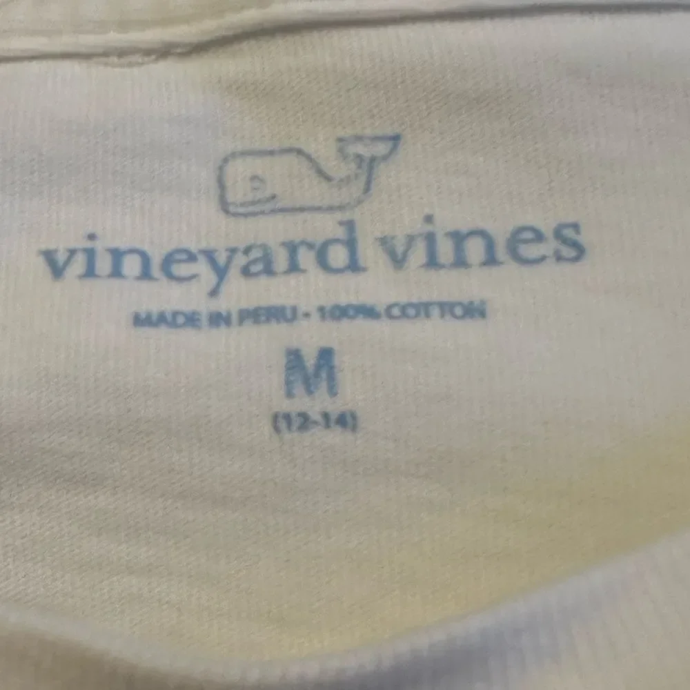 VINEYARD VINES Valentines Day White Long Sleeve Shirt MEDIUM 12 14 YOUTH